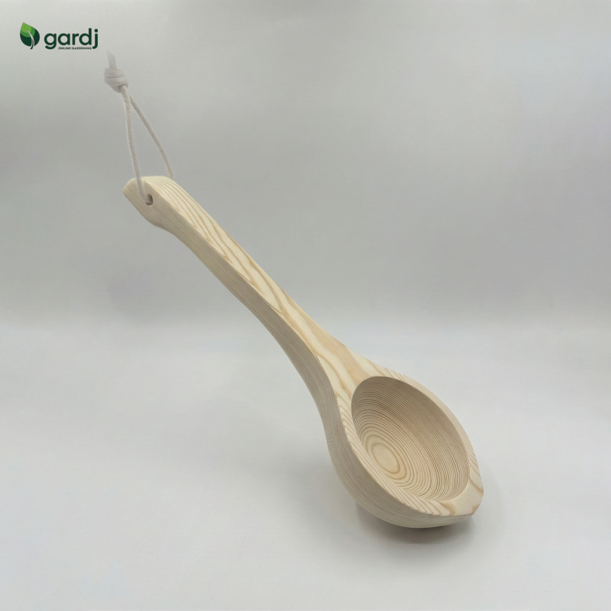 Secchio da sauna in legno SAWO 4 L & mestolo in pino da 36 cm – set classico di accessori per sauna - immagine 5