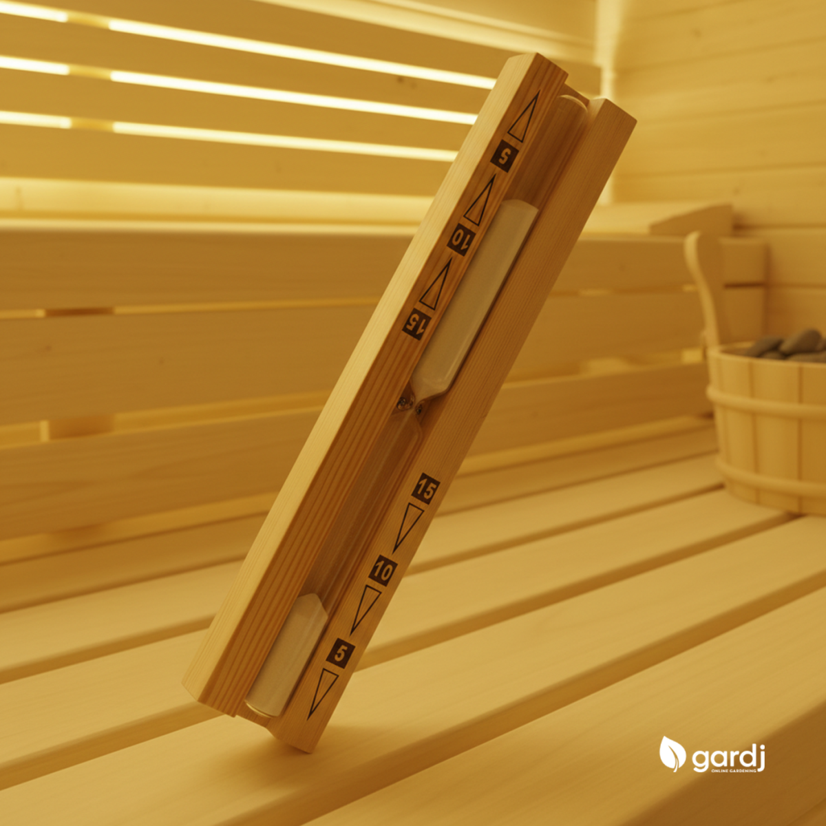 Clessidra in legno 4Living per la sauna - immagine 2