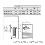 Stufa da sauna Harvia PC90 - immagine 6
