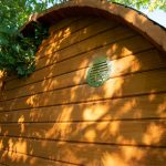Sauna a botte da esterno 340 cm - immagine 9