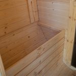 Sauna a botte da esterno 340 cm - immagine 8