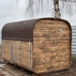 Sauna da Giardino QUADRO 340 cm - immagine 3