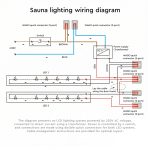 Set di illuminazione per sauna – nero - immagine 8