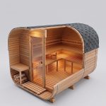 Sauna da giardino QUADRO QL 240 cm