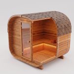 Sauna da giardino QUADRO 180 cm