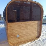 Parete posteriore panoramica in vetro per sauna Quadro - immagine 3
